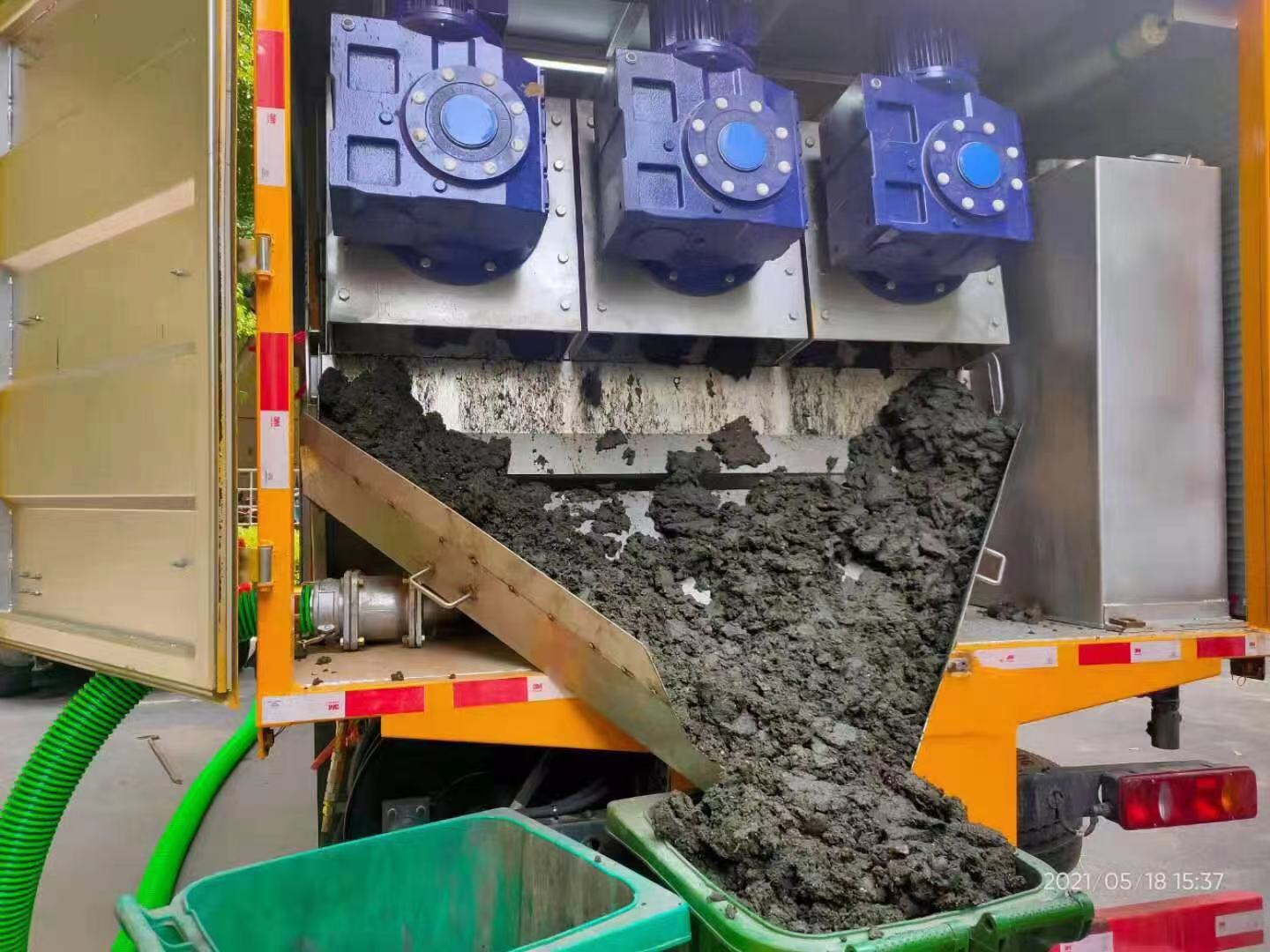 肃北化粪池清掏城市维护站-泥浆净化干湿分离处理